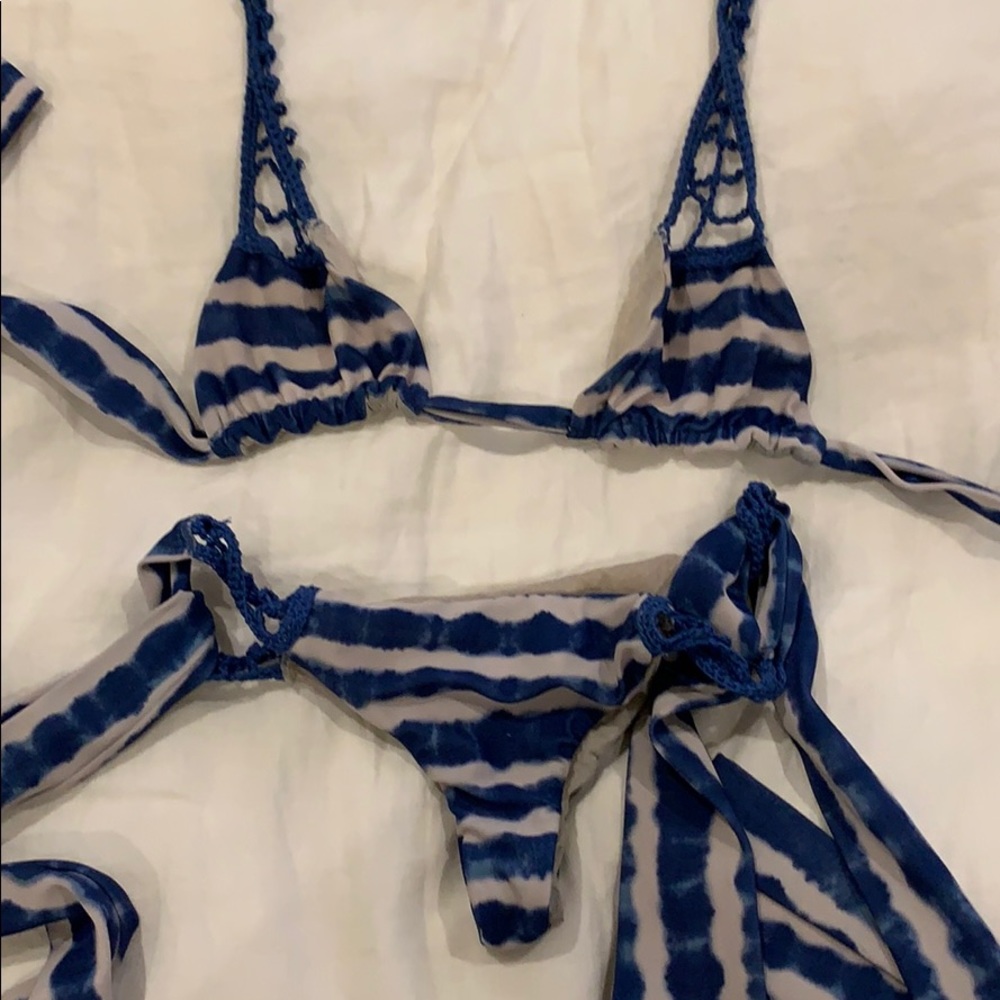 Petite top, small bottoms